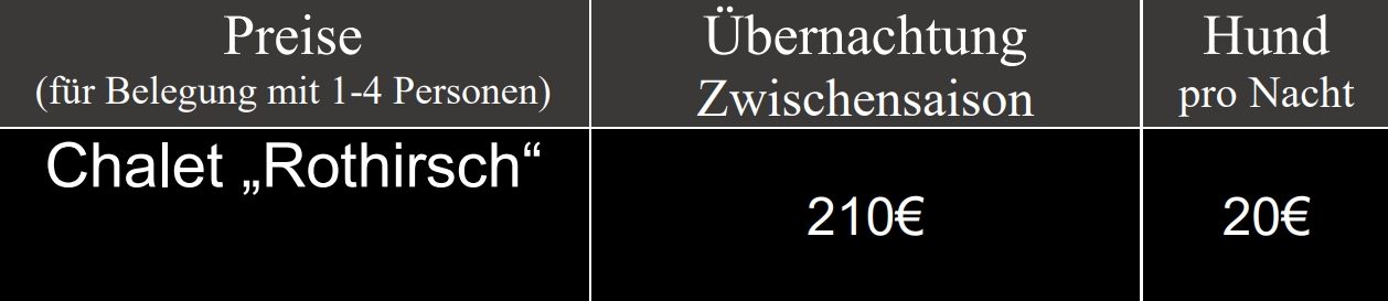 Preisliste