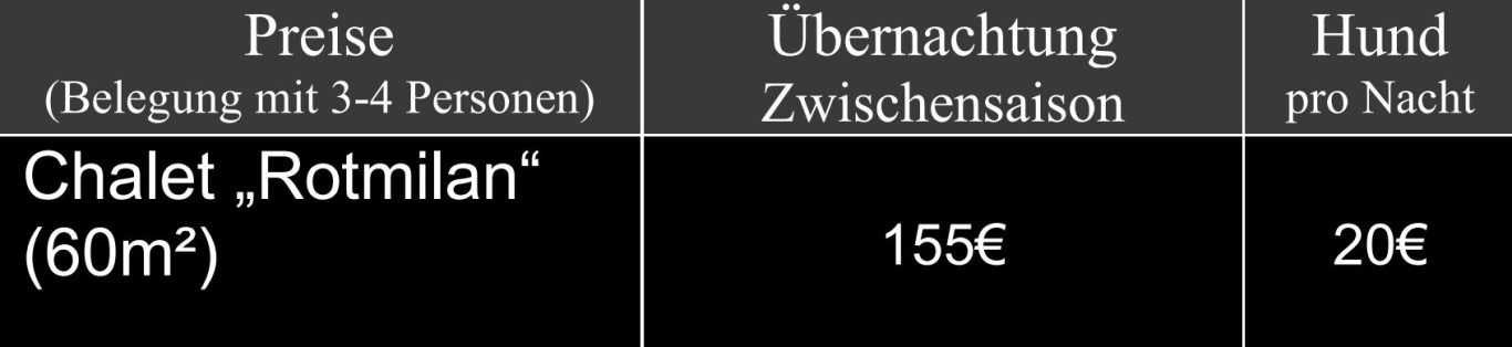 Preisliste